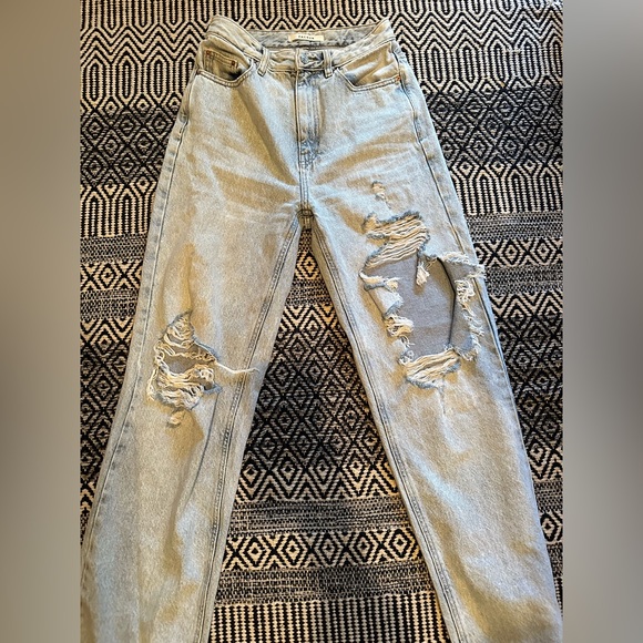 PacSun Denim - PacSun Eco Light Blue Boyfriend Jeans